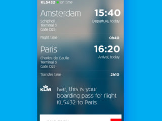 The KLM App