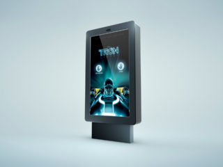 TRON Legacy Kinect street game